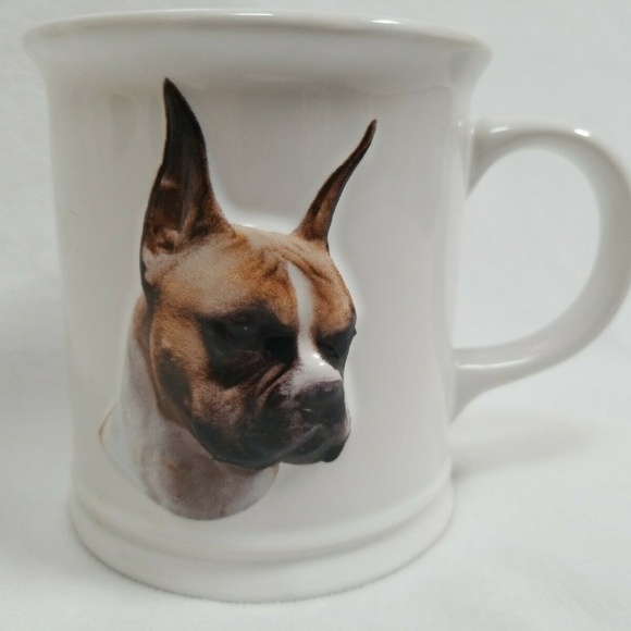 Boxer White Ceramic Coffee Mug Xpress 1999 Augello - Picture 8 of 8